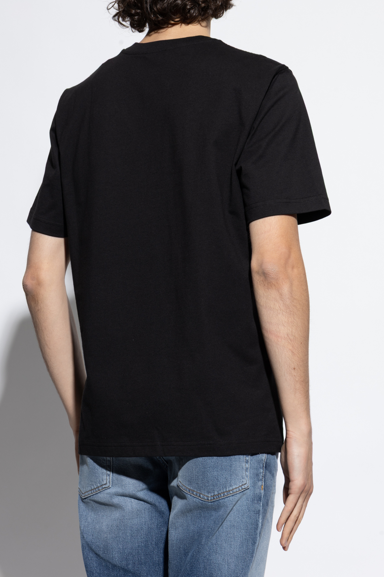Black T-shirt `T-ADJUST-BIGOVAL` Diesel - Vitkac France